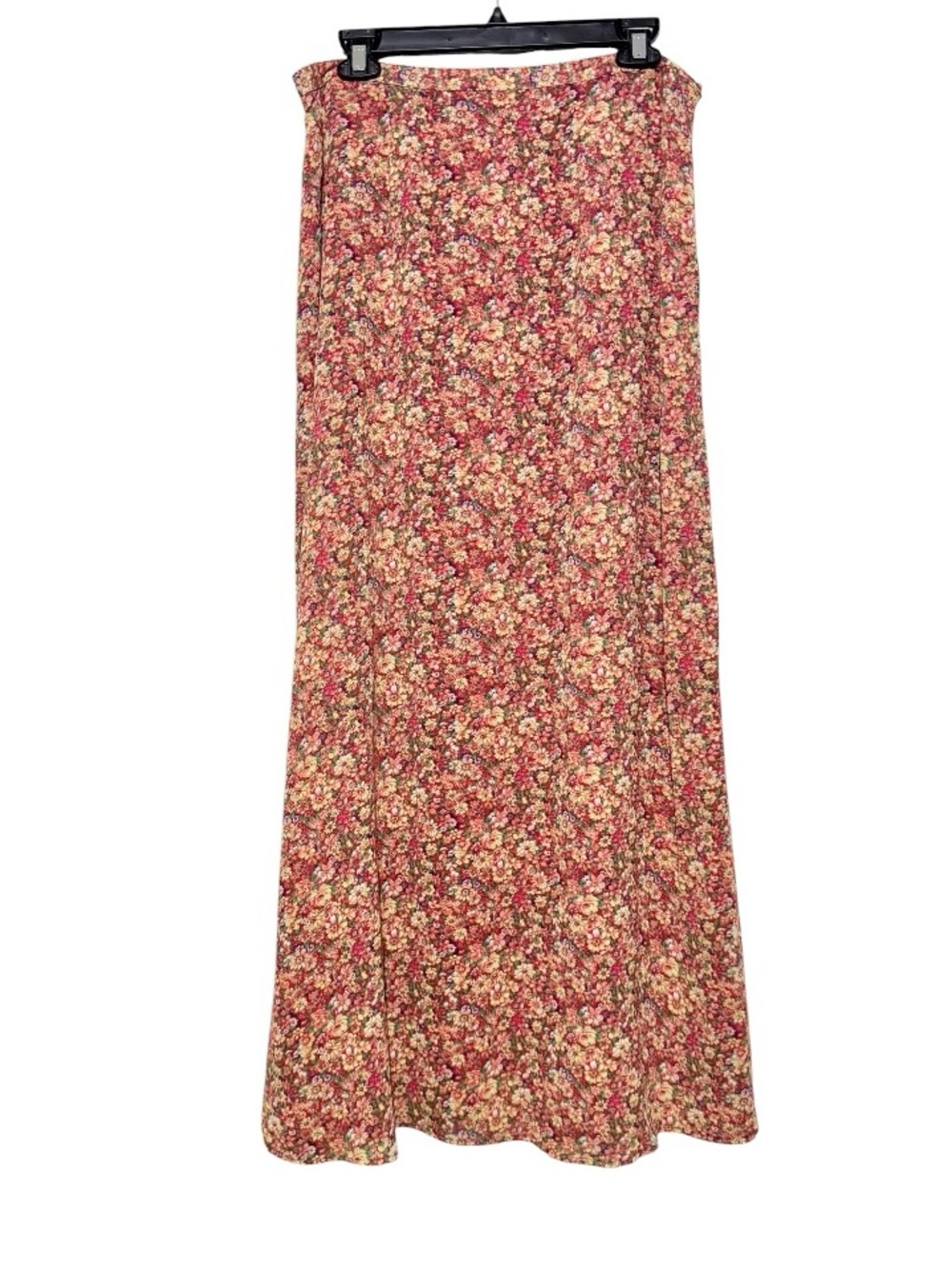 Harold's Red Floral Maxi Skirt